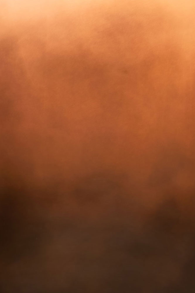 Musterfläche Kupfer Helios: warmes kupferorange, weich verlaufend